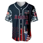 Los Angeles Angels x 250th Anniversay Baseball Jersey Limited Edition Premium Short Sleeve Personalize Name