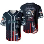 Seattle Mariners x 250th Anniversay Baseball Jersey Limited Edition Premium Short Sleeve Personalize Name