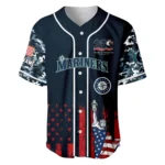 Seattle Mariners x 250th Anniversay Baseball Jersey Limited Edition Premium Short Sleeve Personalize Name