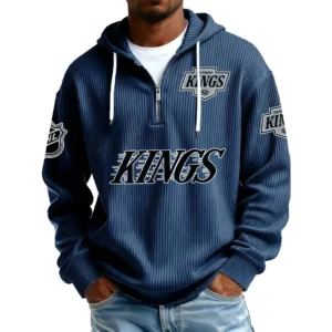 Los Angeles Kings Men’s Corduroy Quarter Zip Hoodie