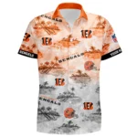 Cincinnati Bengals Hawaiian Shirt 2026 Limited Premium Crinkle Textured Personalize Name