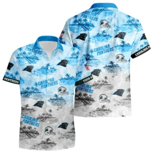 Carolina Panthers Hawaiian Shirt 2026 Limited Premium Crinkle Textured Personalize Name