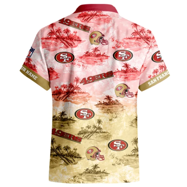 San Francisco 49ers Hawaiian Shirt 2026 Limited Premium Crinkle Textured Personalize Name