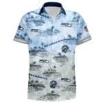 Seattle Seahawks Hawaiian Shirt 2026 Limited Premium Crinkle Textured Personalize Name