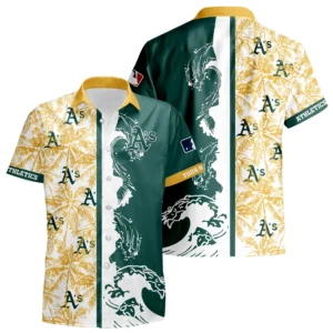 Athletics Hawaiian Shirt 2026 Limited Premium Crinkle Textured Personalize Name