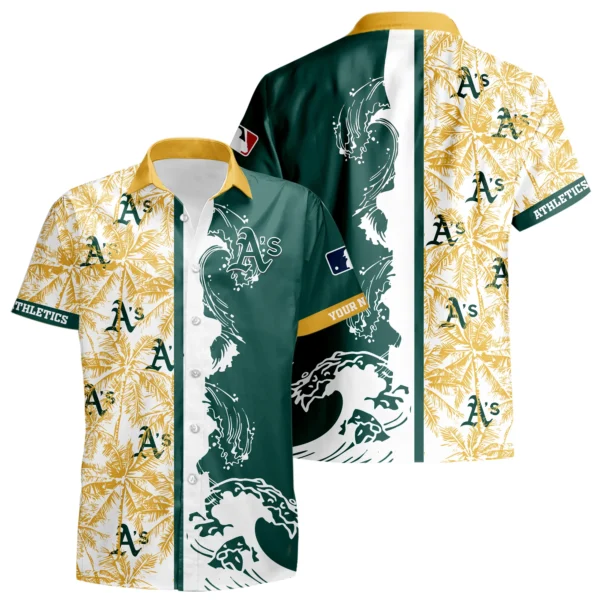 Athletics Hawaiian Shirt 2026 Limited Premium Crinkle Textured Personalize Name