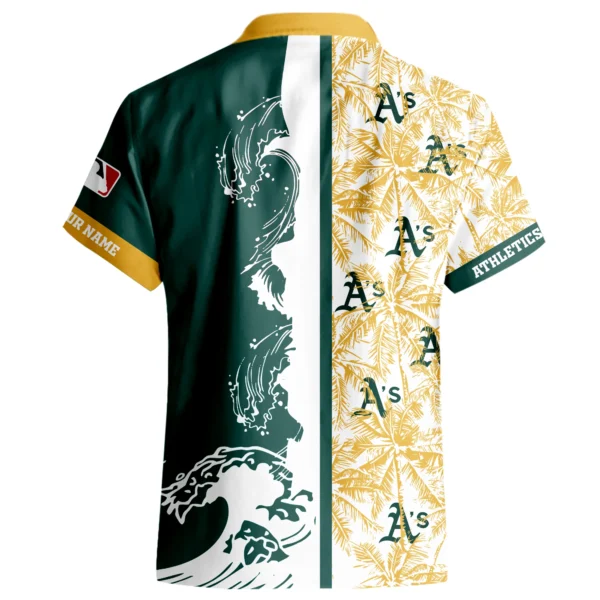 Athletics Hawaiian Shirt 2026 Limited Premium Crinkle Textured Personalize Name