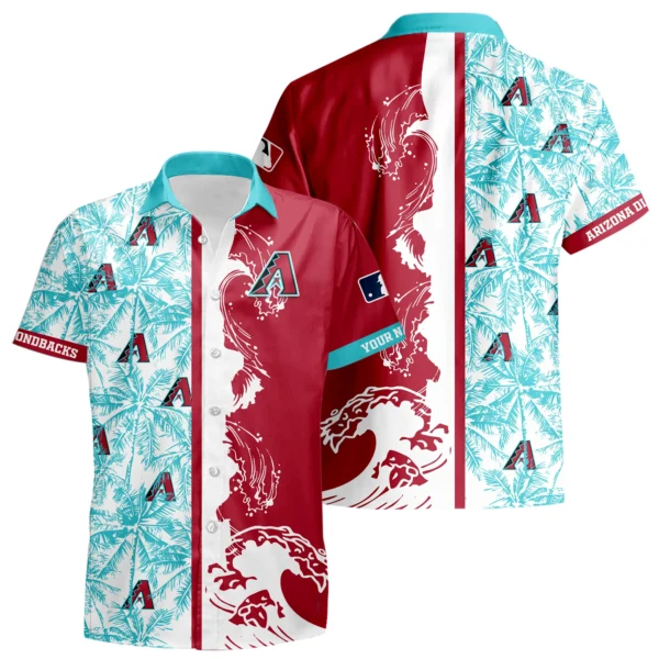 Arizona Diamondbacks Hawaiian Shirt 2026 Limited Premium Crinkle Textured Personalize Name