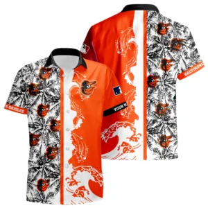 Baltimore Orioles Hawaiian Shirt 2026 Limited Premium Crinkle Textured Personalize Name