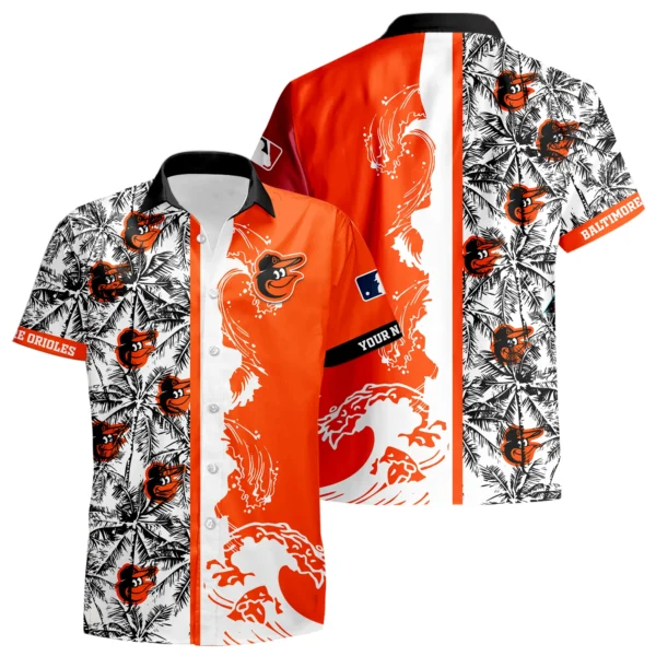 Baltimore Orioles Hawaiian Shirt 2026 Limited Premium Crinkle Textured Personalize Name
