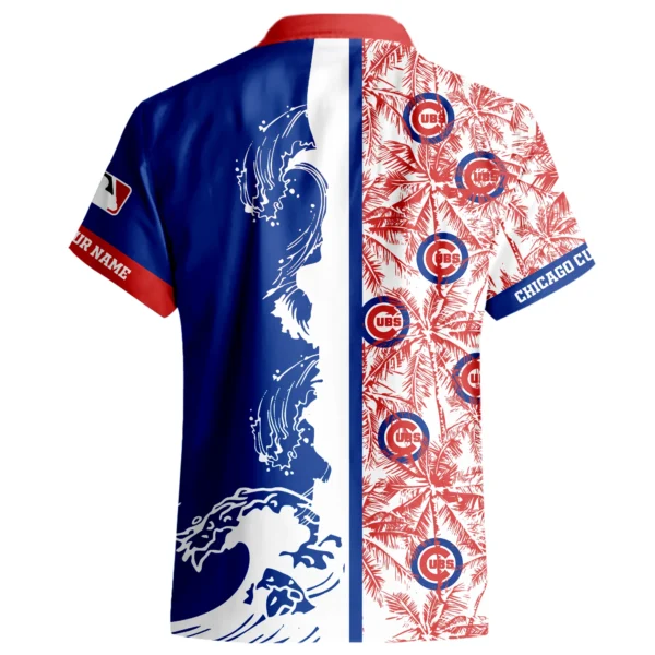 Chicago Cubs Hawaiian Shirt 2026 Limited Premium Crinkle Textured Personalize Name