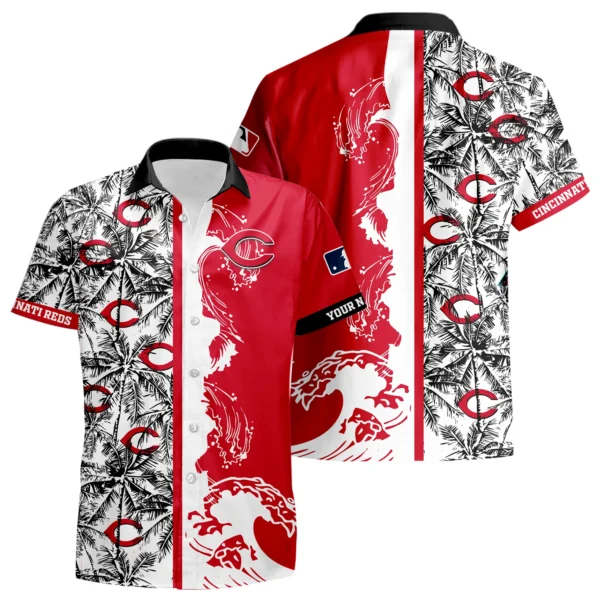 Cincinnati Reds Hawaiian Shirt 2026 Limited Premium Crinkle Textured Personalize Name