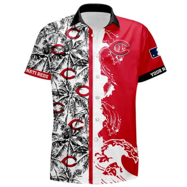 Cincinnati Reds Hawaiian Shirt 2026 Limited Premium Crinkle Textured Personalize Name