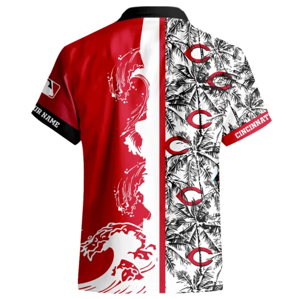 Cincinnati Reds Hawaiian Shirt 2026 Limited Premium Crinkle Textured Personalize Name