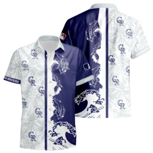 Colorado Rockies Hawaiian Shirt 2026 Limited Premium Crinkle Textured Personalize Name