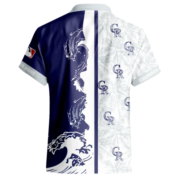 Colorado Rockies Hawaiian Shirt 2026 Limited Premium Crinkle Textured Personalize Name