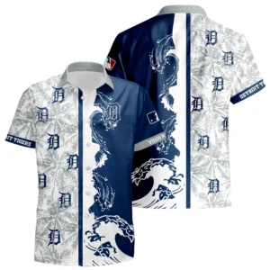 Detroit Tigers Hawaiian Shirt 2026 Limited Premium Crinkle Textured Personalize Name