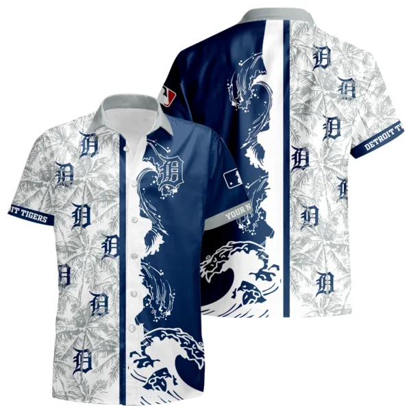 Detroit Tigers Hawaiian Shirt 2026 Limited Premium Crinkle Textured Personalize Name