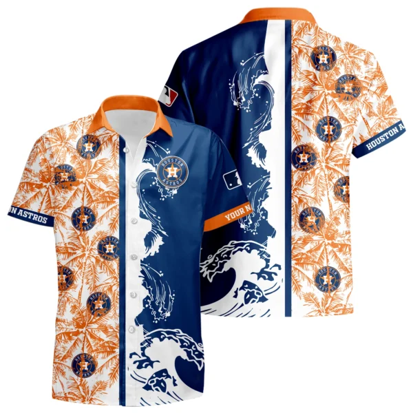 Houston Astros Hawaiian Shirt 2026 Limited Premium Crinkle Textured Personalize Name