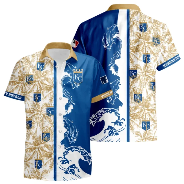 Kansas City Royals Hawaiian Shirt 2026 Limited Premium Crinkle Textured Personalize Name