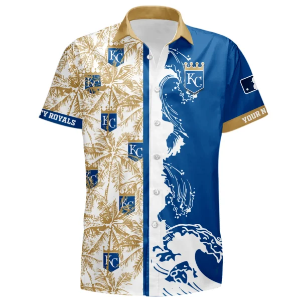 Kansas City Royals Hawaiian Shirt 2026 Limited Premium Crinkle Textured Personalize Name