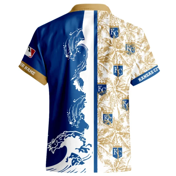 Kansas City Royals Hawaiian Shirt 2026 Limited Premium Crinkle Textured Personalize Name