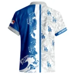 Los Angeles Dodgers Hawaiian Shirt 2026 Limited Premium Crinkle Textured Personalize Name