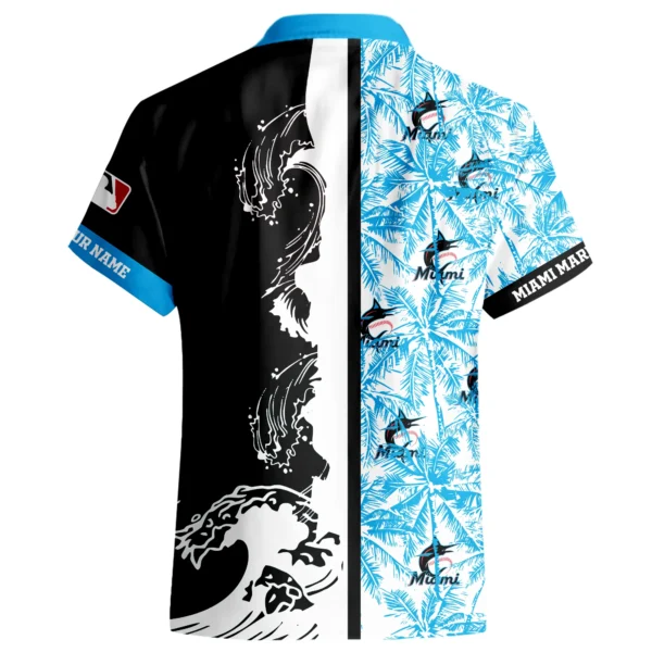 Miami Marlins Hawaiian Shirt 2026 Limited Premium Crinkle Textured Personalize Name