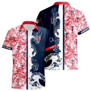 Minnesota Twins Hawaiian Shirt 2026 Limited Premium Crinkle Textured Personalize Name