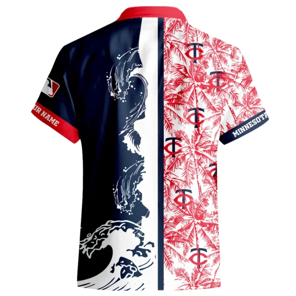 Minnesota Twins Hawaiian Shirt 2026 Limited Premium Crinkle Textured Personalize Name