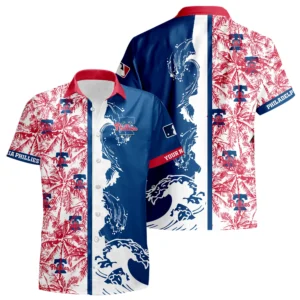 Philadelphia Phillies Hawaiian Shirt 2026 Limited Premium Crinkle Textured Personalize Name