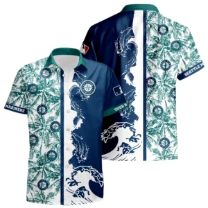 Seattle Mariners Hawaiian Shirt 2026 Limited Premium Crinkle Textured Personalize Name