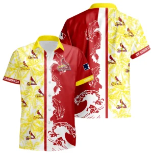 St. Louis Cardinals Hawaiian Shirt 2026 Limited Premium Crinkle Textured Personalize Name