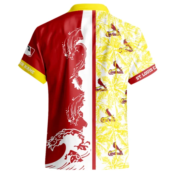 St. Louis Cardinals Hawaiian Shirt 2026 Limited Premium Crinkle Textured Personalize Name