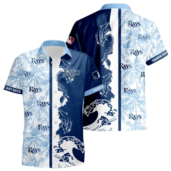 Tampa Bay Rays Hawaiian Shirt 2026 Limited Premium Crinkle Textured Personalize Name