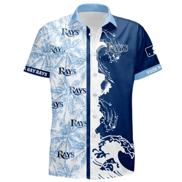 Tampa Bay Rays Hawaiian Shirt 2026 Limited Premium Crinkle Textured Personalize Name