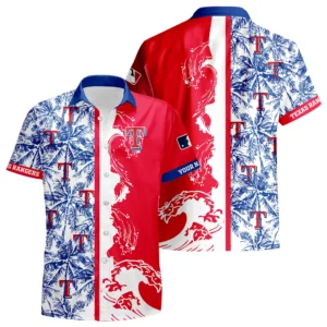 Texas Rangers Hawaiian Shirt 2026 Limited Premium Crinkle Textured Personalize Name