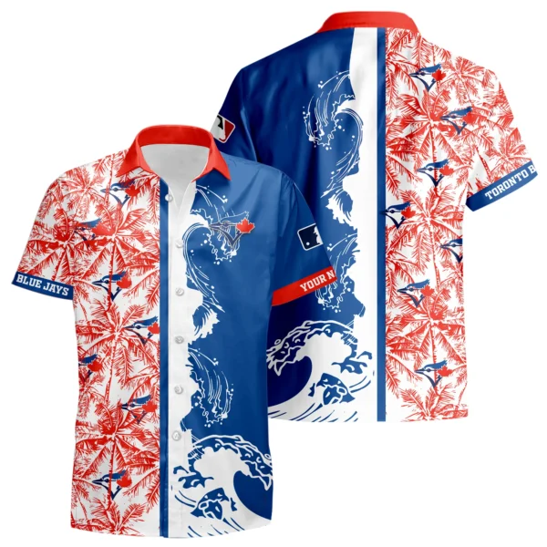 Toronto Blue Jays Hawaiian Shirt 2026 Limited Premium Crinkle Textured Personalize Name