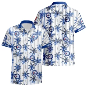 Philadelphia 76ers Hawaiian Shirt 2026 Limited Edition Premium Crinkle Textured
