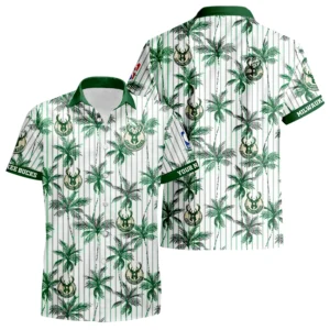 Milwaukee Bucks Hawaiian Shirt 2026 Limited Edition Premium Crinkle Textured