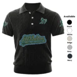 Athletics Men’s Knitted Short Sleeve Polo Shirt