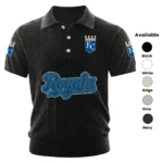 Kansas City Royals Men’s Knitted Short Sleeve Polo Shirt