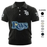 Tampa Bay Rays Men’s Knitted Short Sleeve Polo Shirt