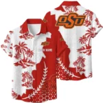 Oklahoma State Cowboys Hawaiian Shirt Premium Lightweight Waffle Knit Personalize Name