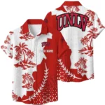 UNLV Rebels Hawaiian Shirt Premium Lightweight Waffle Knit Personalize Name