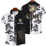 Army Black Knights Hawaiian Shirt Premium Lightweight Waffle Knit Customize Name