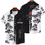 Cincinnati Bearcats Hawaiian Shirt Premium Lightweight Waffle Knit Customize Name
