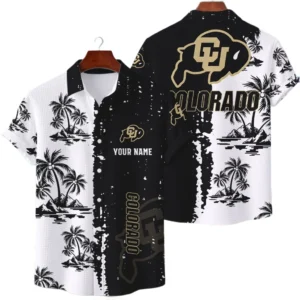 Colorado Buffaloes Hawaiian Shirt Premium Lightweight Waffle Knit Customize Name