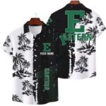 Eastern Michigan Eagles Hawaiian Shirt Premium Lightweight Waffle Knit Customize Name