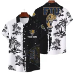 FIU Panthers Hawaiian Shirt Premium Lightweight Waffle Knit Customize Name